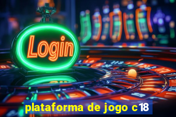 plataforma de jogo c18